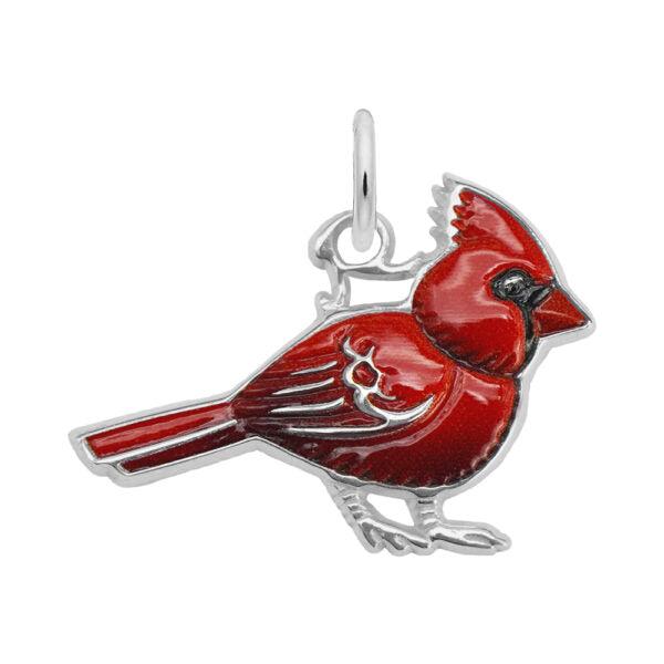 Painted Cardinal Charm