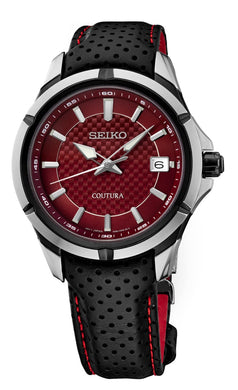 Man's Red Seiko Watch