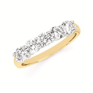 Diamond Wedding Band