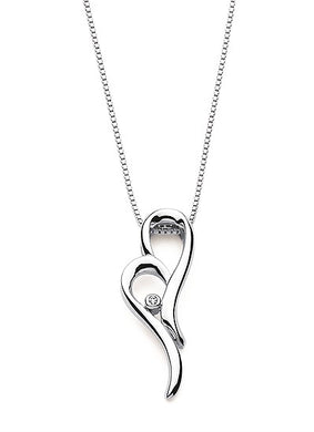 Abstract Heart Necklace