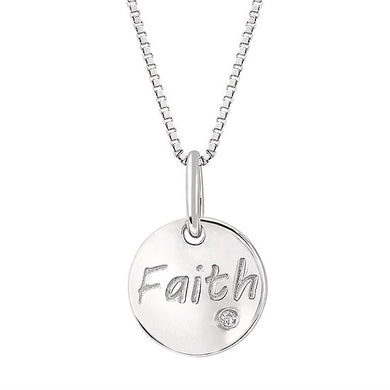 Faith Disc Pendant