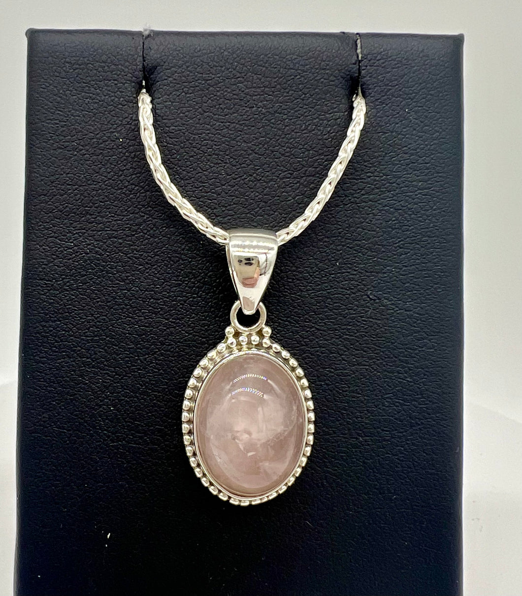 Oval Rose Quartz