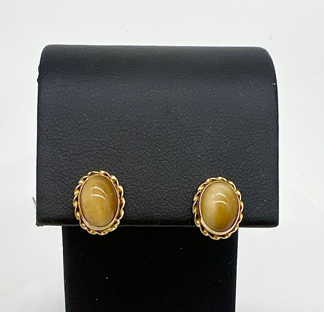 Tiger Eye Earrings