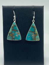 Load image into Gallery viewer, Triangle Copper Turquoise