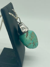 Load image into Gallery viewer, Large Turquoise Pendant