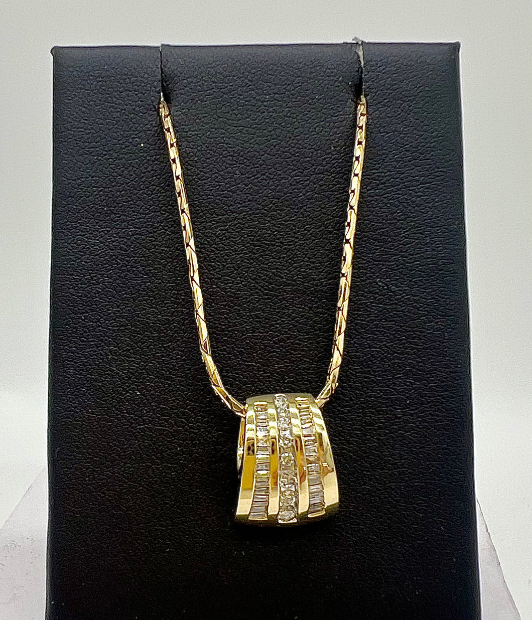 Diamond Slide Necklace