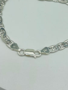 Sterling Silver Anchor Bracelet