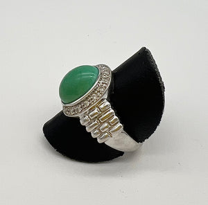 Green Turquoise Ring