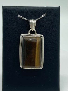 Large Tigers Eye Pendant