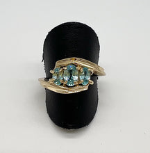 Load image into Gallery viewer, Blue Zircon Ring