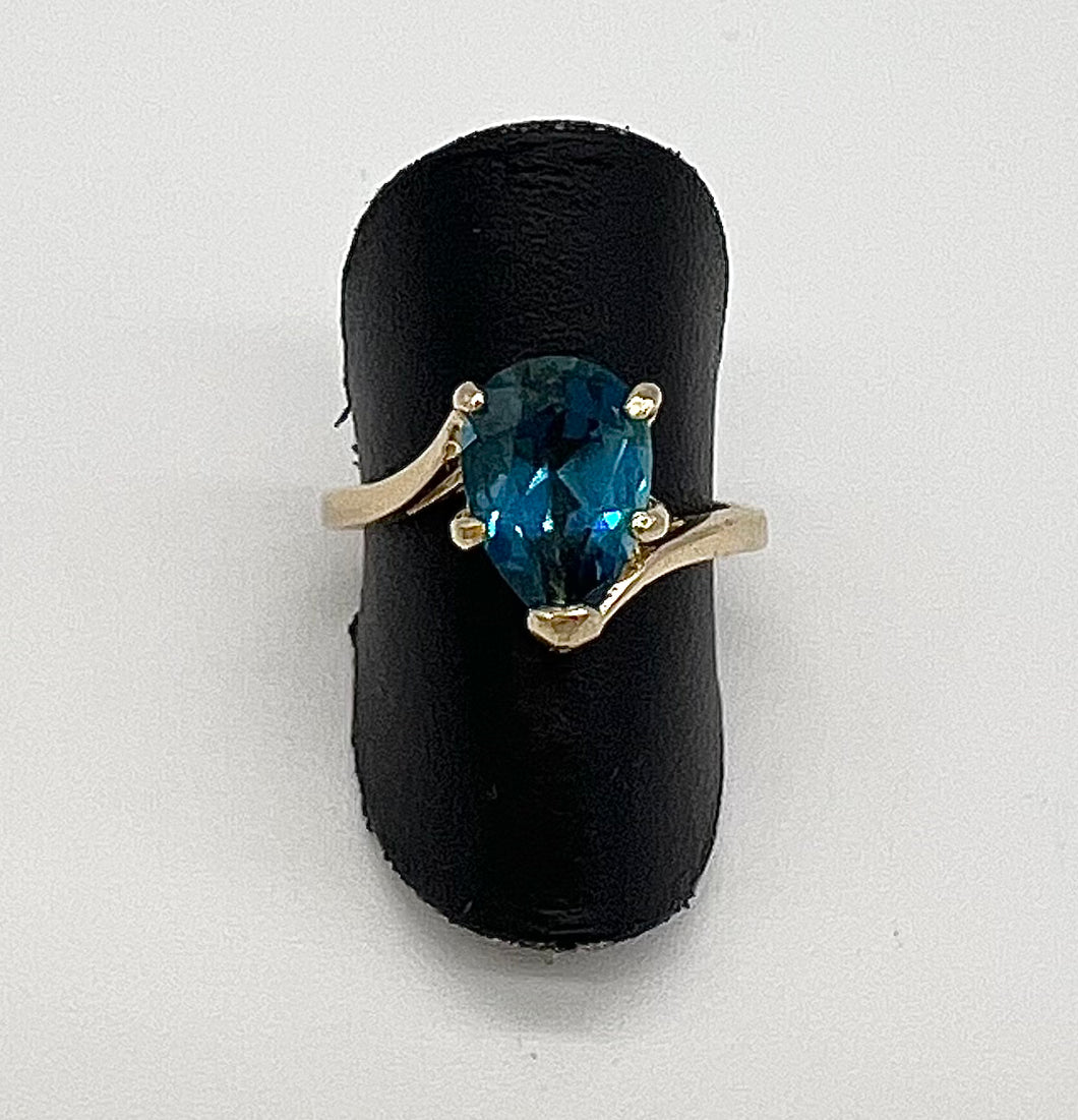 London Blue Topaz Ring