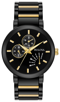 Black & Yellow Men's Bulova