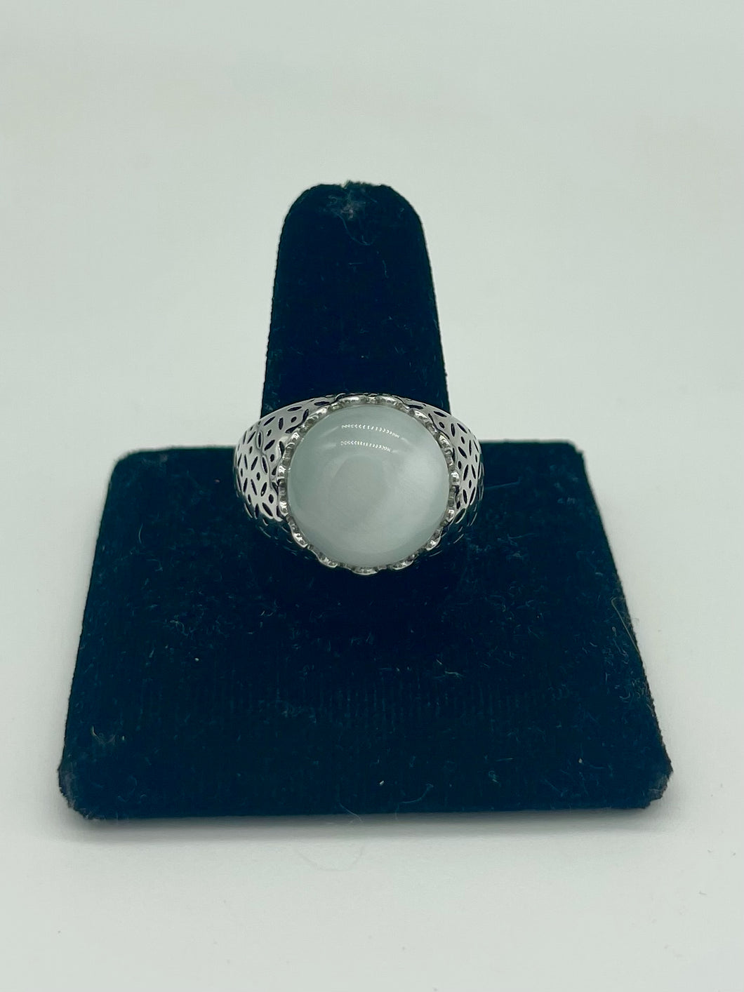 White Tigers Eye Man’s Ring