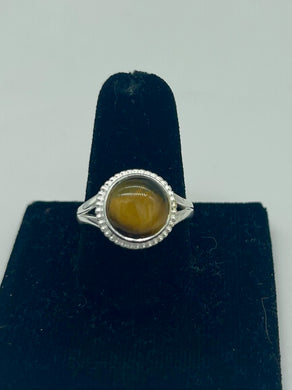 Ladies Tigers Eye Ring