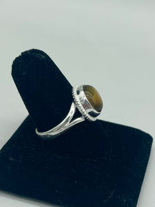 Ladies Tigers Eye Ring