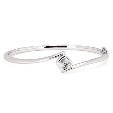 Dancing Diamond Bangle Bracelet