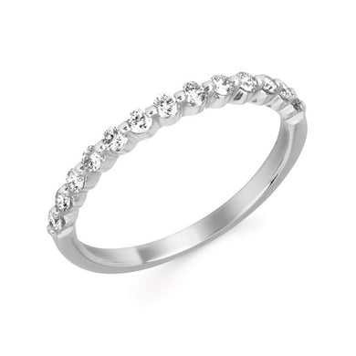 Shared Prong Diamond Band