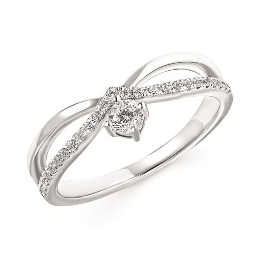 Charming Diamond Fashion Ring