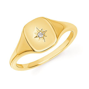 Star Signet Ring