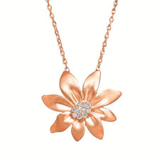 Load image into Gallery viewer, Floral Diamond Pendant