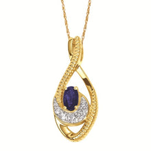 Load image into Gallery viewer, Milgrain Gemstone Necklace