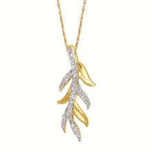 Load image into Gallery viewer, Relaxed Leaf Necklace