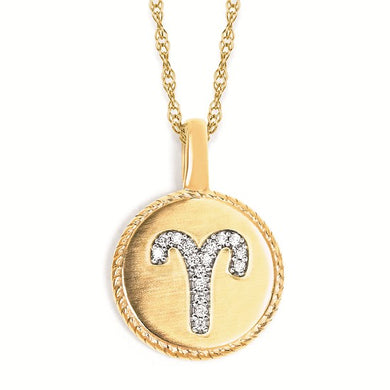 Aries Diamond Necklace