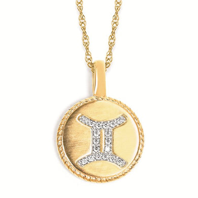 Gemini Diamond Necklace