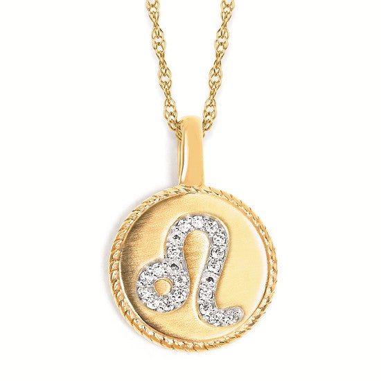 Leo Diamond Pendant