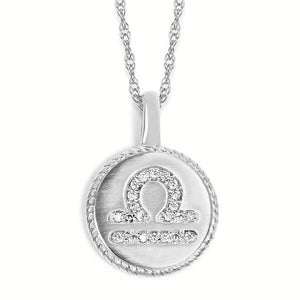 Libra Diamond Necklace