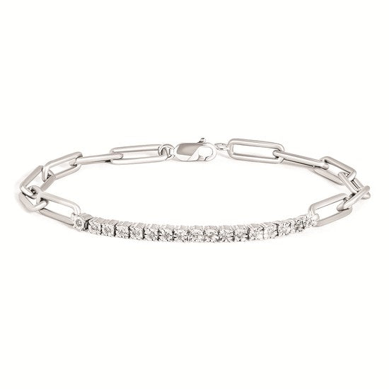 Diamond Link Bracelet