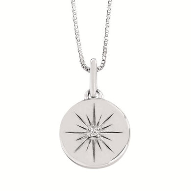 Circle Starburst Necklace