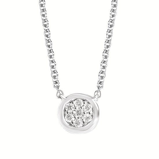 Diamond Cluster Pendant