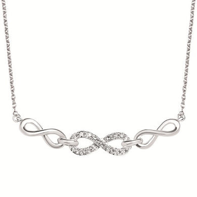 Triple Infinity Necklace