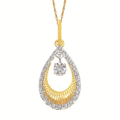 Teardrop Shimmering Necklace