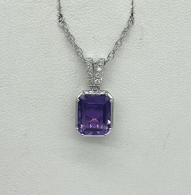 Large Amethyst Necklace