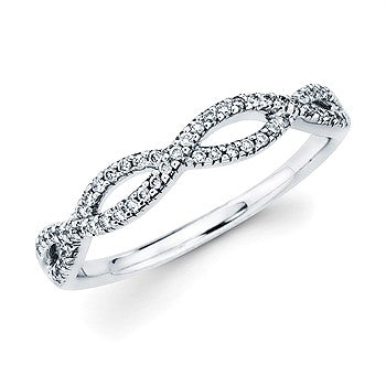 Twisted Diamond Ring