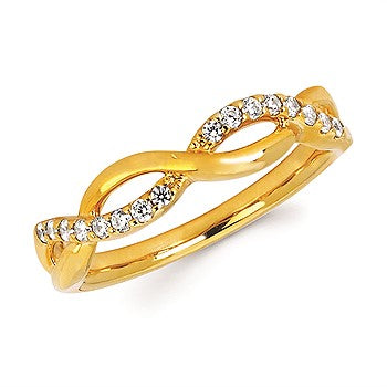 Diamond Braided Band