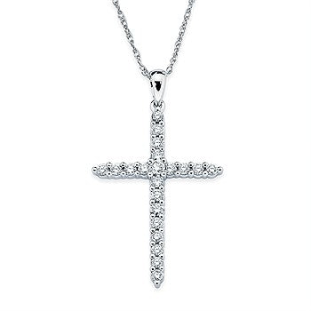 Diamond Cross Pendant