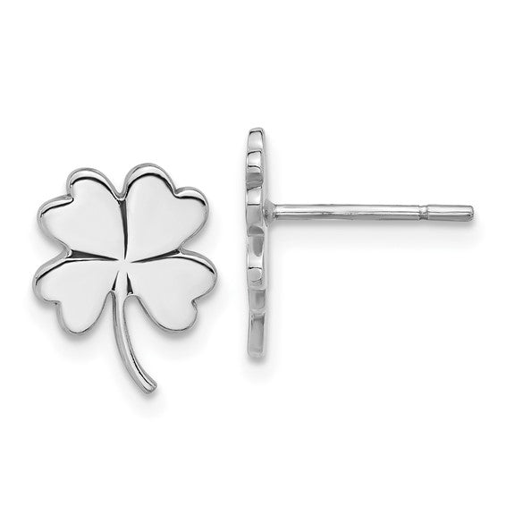 Sterling Silver Clover Earrings