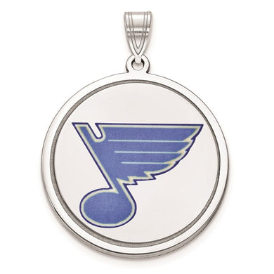 St. Louis Blues Picture Jewelry Disc Pendant