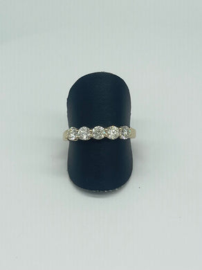 5 Stone Diamond Band