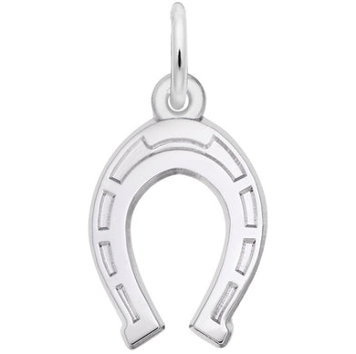 Sterling Silver Horseshoe Charm