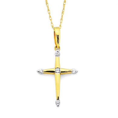 Diamond Cross Necklace