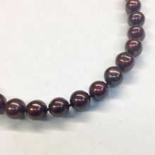 Load image into Gallery viewer, Deep Maroon Dyed Pearl Strand