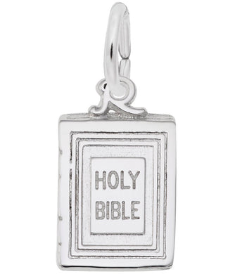 Sterling Silver Bible Charm