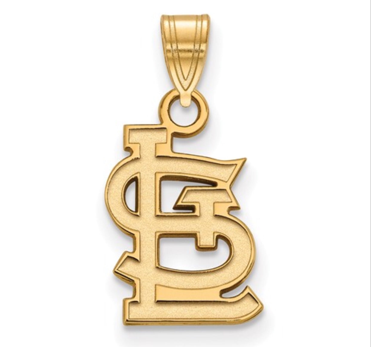 St. Louis Cardinals Stainless Steel Emblem Necklace – Wilcox Jewelers