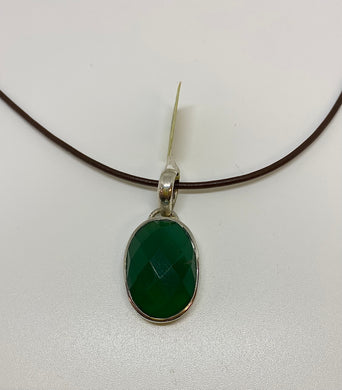 Green Onyx Pendant