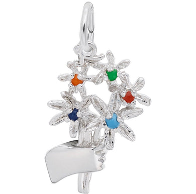 Bouquet of Flowers Charm