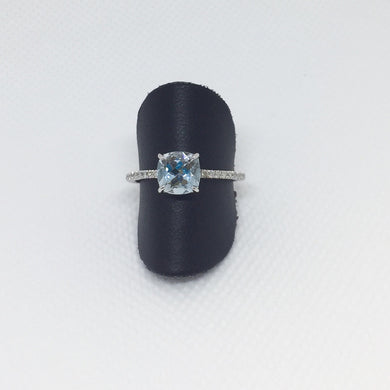 Sky Blue Topaz Fashion Ring